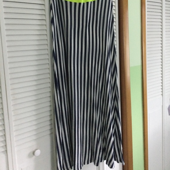 Navy Blue Maxi Dress - Picture 2 of 2